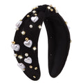 Valentine's Themed Knotted and Embellished Headband