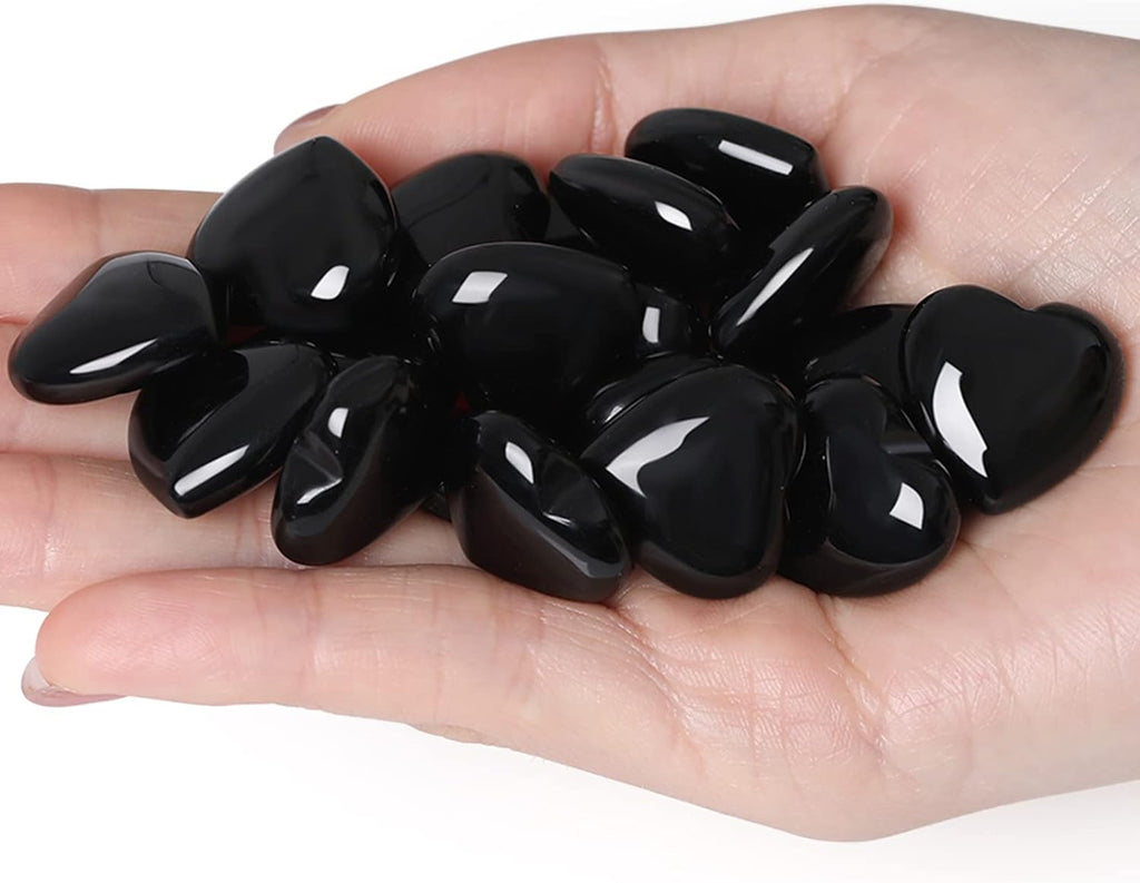 10 Piece Heart Crystal Set