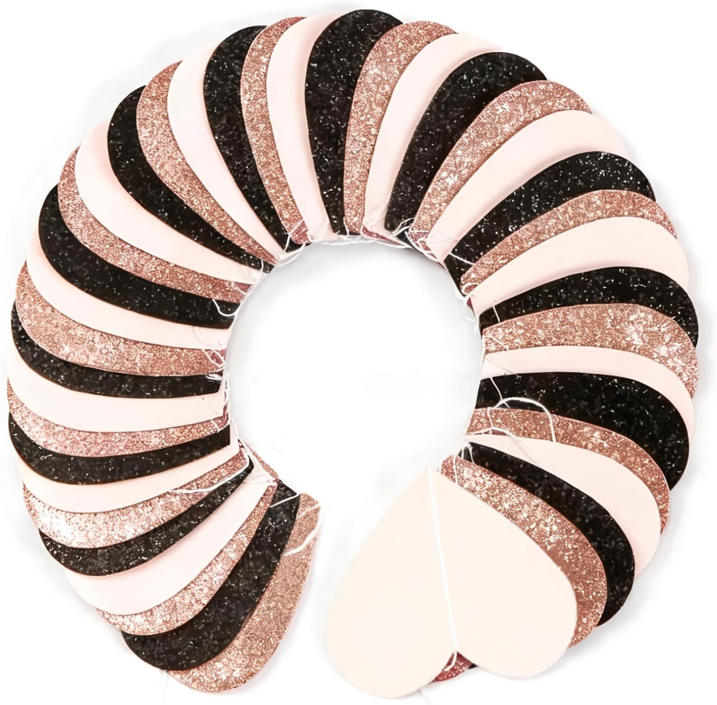 Glitter Heart Hanging Party Decorations 