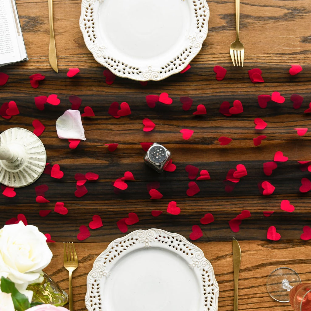 Hearts on Tulle Table Runner 10FT