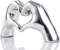 Heart Hands Sculpture