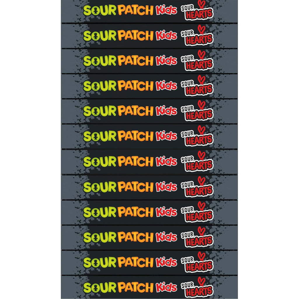 Sour Hearts Black Raspberry Soft & Chewy Valentine's Day Candy