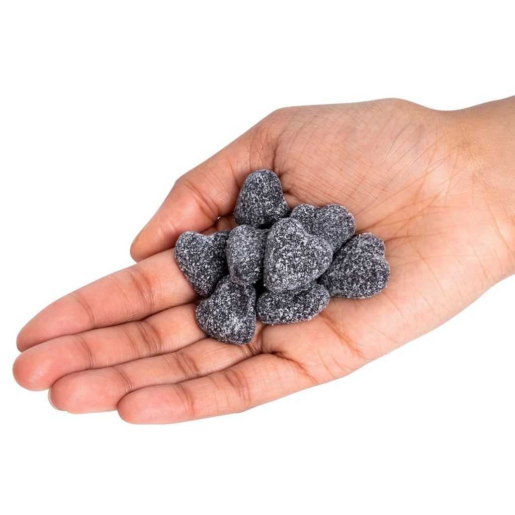 Sour Hearts Black Raspberry Soft & Chewy Valentine's Day Candy