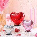 Disco Mirror Heart Table Decorations