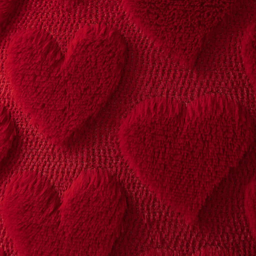 Velvet Heart Pillow Covers 